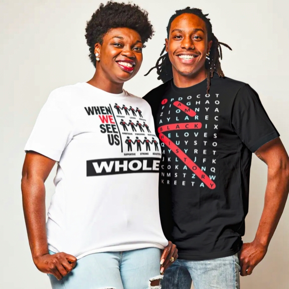 2 FOR 80 I am Black History Cross Word T shirt - Picture 8 of 10